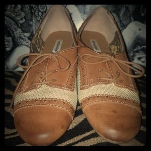 Tweed oxfords